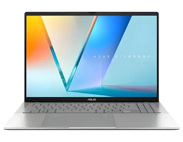 ASUS Vivobook S16 stříbrná / Notebook / 16" WUXGA / Ryzen AI 7 7445 / 16GB / 512GB SSD / AMD UMA / W11H (M3607GA-OLED012W)