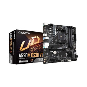 GIGABYTE MB Sc AM4 A520M DS3H V2, AMD A520, 4xDDR4, 1xHDMI, 1xDP, mATX EDF_524858