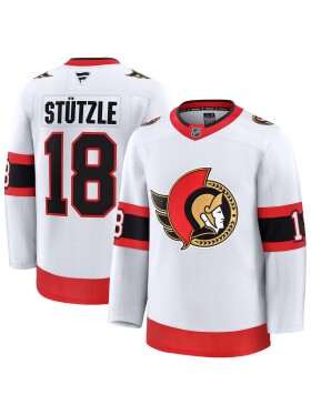 Fanatics Pánský dres Ottawa Senators NHL Tim Stützle #18 Premium Away Velikost: 50 (M)