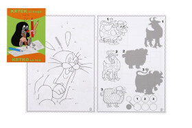 Krtek si hraje - Omalovánky A4 - Zdeněk Miler
