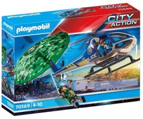 Playmobil City Action 70569 Policejní vrtulník: Pronásledování padáku / od 4 let (70569-PL)