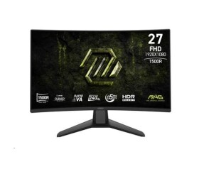 MSI LCD MAG 274CF X24, 27", 1920x1080, Rapid VA, 0,5 ms, VESA 100x100, Black EDF_2666474