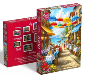 Cherry Pazzi Puzzle - Umbrella Alley 1000 dílků
