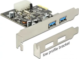 DeLock PCI-E x1 Karta - 2x USB 3.0 A (F) (89241)