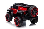Mamido Elektrické autíčko Trust Adventure dvoumístné 12V | 2x25W červené