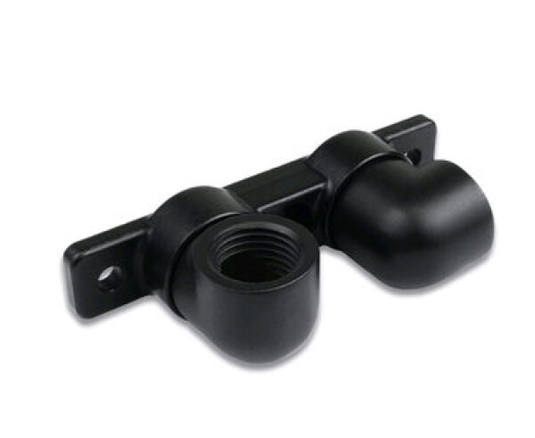 EKWB EK-FC Terminal Rotary 90° - Black (3831109831885)