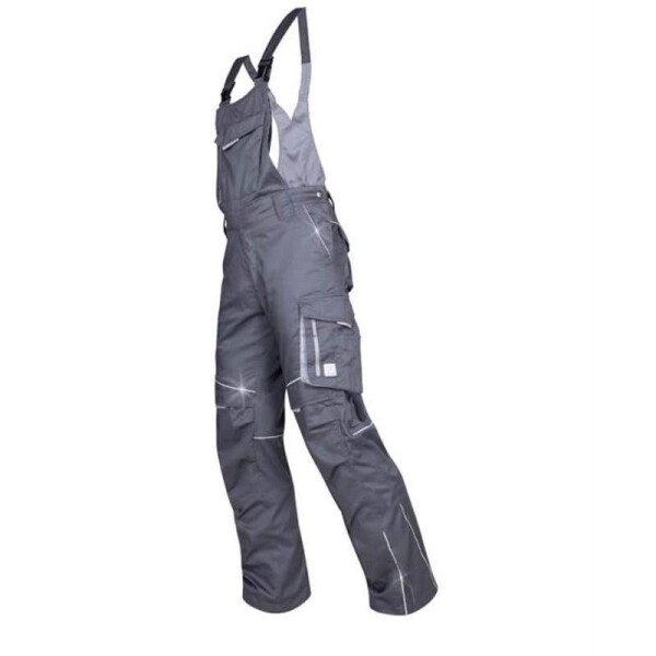 Kalhoty montérkové s laclem Summer H6125/64, tmavě šedé