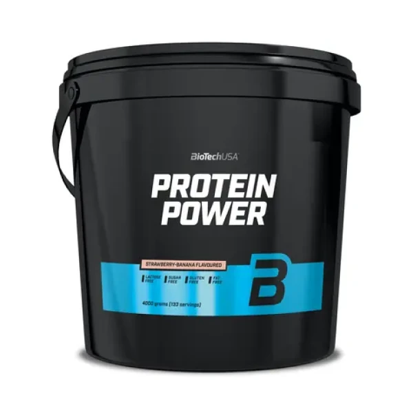 BioTech Protein Power 4000 g strawberry banana (14809)