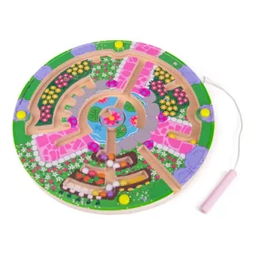 Bigjigs Toys Magnetické bludiště - Zahrádka