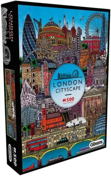 GIBSONS Puzzle Pohled na Londýn