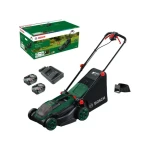 BOSCH Rotak 18V2-38 / Aku sekačka na trávu / 18V / Šířka záběru 38 cm / Koš 40 L / 2x 4.0 Ah (06008B9M00)