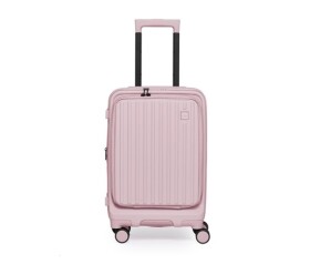 ACER Barcelona Luggage 20", světle růžový , pevný cestovní kufr, materiál: 100% recyklovaný PET, TSA kombinační zámek, p