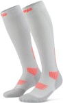 CEP pánské běžecké kompresní podkolenky 5.0 - grey Velikost: V (45-50 cm obvod lýtka)