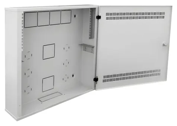 Datacom 4U+2U 150mm LUX šedá / 19" rozvaděč / nástěnný / 6U / hloubka 150 mm / šířka 550 mm (7092)