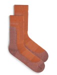 Dámské merino turistické ponožky ICEBREAKER Wmns Hike+ Medium Crew, Dusty Clay/Carob velikost: 41-43 (L)