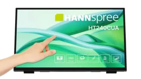 23,8" HANNspree HT240CUA černá / Dotykový monitor / VA / Full HD / 100Hz / HDMI/DP/USB-C (HT240CUA)