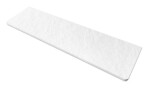 Sprchová vanička obdélníková SAT Fusion 120x80 cm litý mramor Blanco SATFU12080BL SATFU12080BL