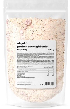Vilgain Protein Overnight Oats – malina 400 g