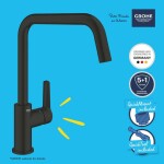 GROHE - QuickFix Start Dřezová baterie, matná černá 304702430