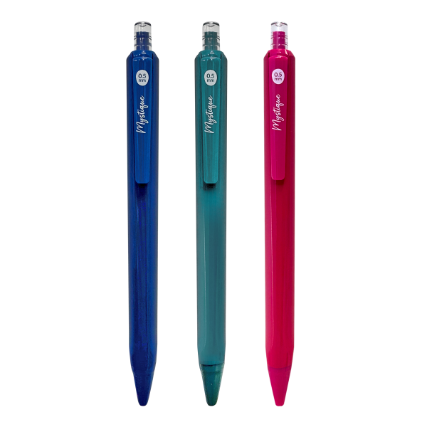 Spoko gelový roller - Mystique, ST Tip, modrá náplň, displej, mix barev - 24ks