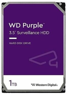 WD Purple WD11PURZ 1TB / HDD / 3.5" SATA III / 5 400 rpm / 64MB cache / 3y / pro dohledová centra (WD11PURZ)