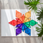 Connetix Connetix Tiles - Magnetická Stavebnice Duhová Geometry 30 ks