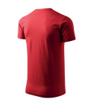 Basic tričko pánské červená 5XL