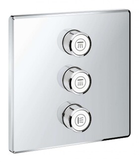 GROHE - Grohtherm SmartControl Ventil pod omítku pro 3 spotřebiče, chrom 29127000