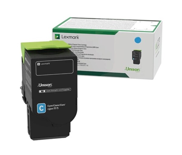 LEXMARK toner azurový pro CCS531, 632, CX532, 635 z programu Lexmark return (2 000 str.) - originální EDF_535987