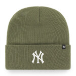 47 Brand Pánská zimní čepice New York Yankees MLB Haymaker '47 CUFF KNIT Moss