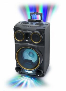 Muse M-1938 DJ černá / přenosný reporoduktor / 500W / Bluetooth / AUX / USB / rádio FM (M-1938DJ)