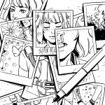 The Official Life Is Strange Coloring Book, antistresové omalovánky, Raoul Barbet