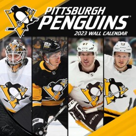 JF Turner Kalendář Pittsburgh Penguins 2023 Wall Calendar