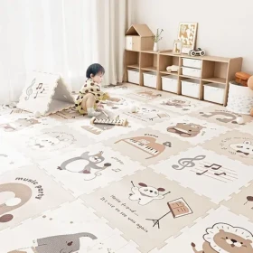 2Kids Toys Podložka na hraní Zvířecí párty / 9 dílů / od 6 měsíců (2D98254)