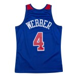 Mitchell & Ness Pánský dres Washington Wizards NBA Chris Webber #4 Washington Bullets 1996-97 Swingman Velikost: XL