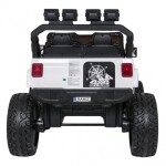 Mamido Elektrické autíčko Extreme Sport 4x4 s proměnlivou velikostí bílé
