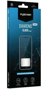 MyScreen Diamond Glass Edge Lite FG pro Nothing Phone (3a) Pro černá / Ochranné tvrzené sklo / 9H / 0,33 mm