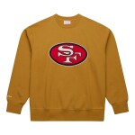 Mitchell & Ness Pánská mikina San Francisco 49ers NFL Dusted Crew Velikost: XL
