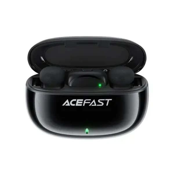 Acefast R2 černá / Klopový mikrofon / bezdrátový / sada 2 ks