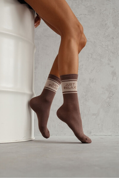 Dámské ponožky JUST RELAX 0200.131 CAPPUCCINO 37-41