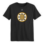 Outerstuff Dětské tričko David Pastrnak #88 Boston Bruins NHL Flat Name & Number Short Sleeve Cotton Velikost: 5 – 6 let