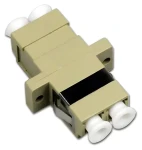 XtendLan LC-LC duplex adaptér MM šedý / Optický adaptér / Multimode / Pro optické rozvaděče (ADR-LC2LC-MM)