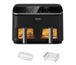 Cosori Dual Basket horkovzdušná fritéza 8.5l + 5x špíz a rošt