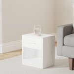 Odkládací stolek 39x28x41cm, mdf ANT-E1081 WT