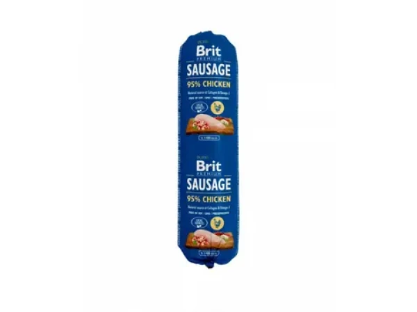 Brit Sausage Chicken 800g / Salám pro psy (8595602525904)