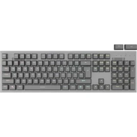 Genesis Lead 300 Double Shot Keycaps šedá / sada náhradních kláves / 106 ks (NAG-2004)