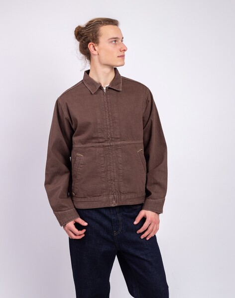 Gramicci Japanese Slub Denim Jacket AMBER L