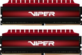 Patriot VIPER 4 64GB (2x32GB) 3600MHz červená DIMM / DDR4 / CL18 / XMP 2.0 / NON-ECC / Unbuffered / 1.35V (PV464G360C8K)