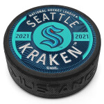 Mustang Puk Seattle Kraken NHL Gear Puck Design Trimflexx
