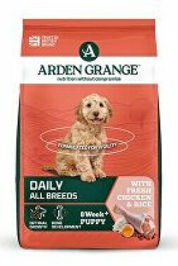 Arden Grange Dog Puppy/Junior rich in fresh Chick.14kg